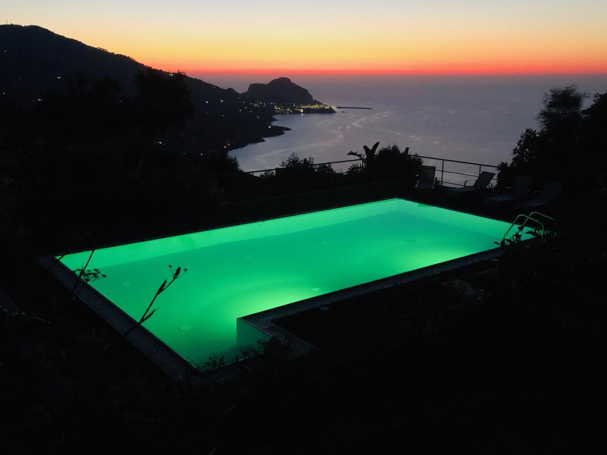 Cefalu Nest Pool House Terrace Sea View Exterior photo
